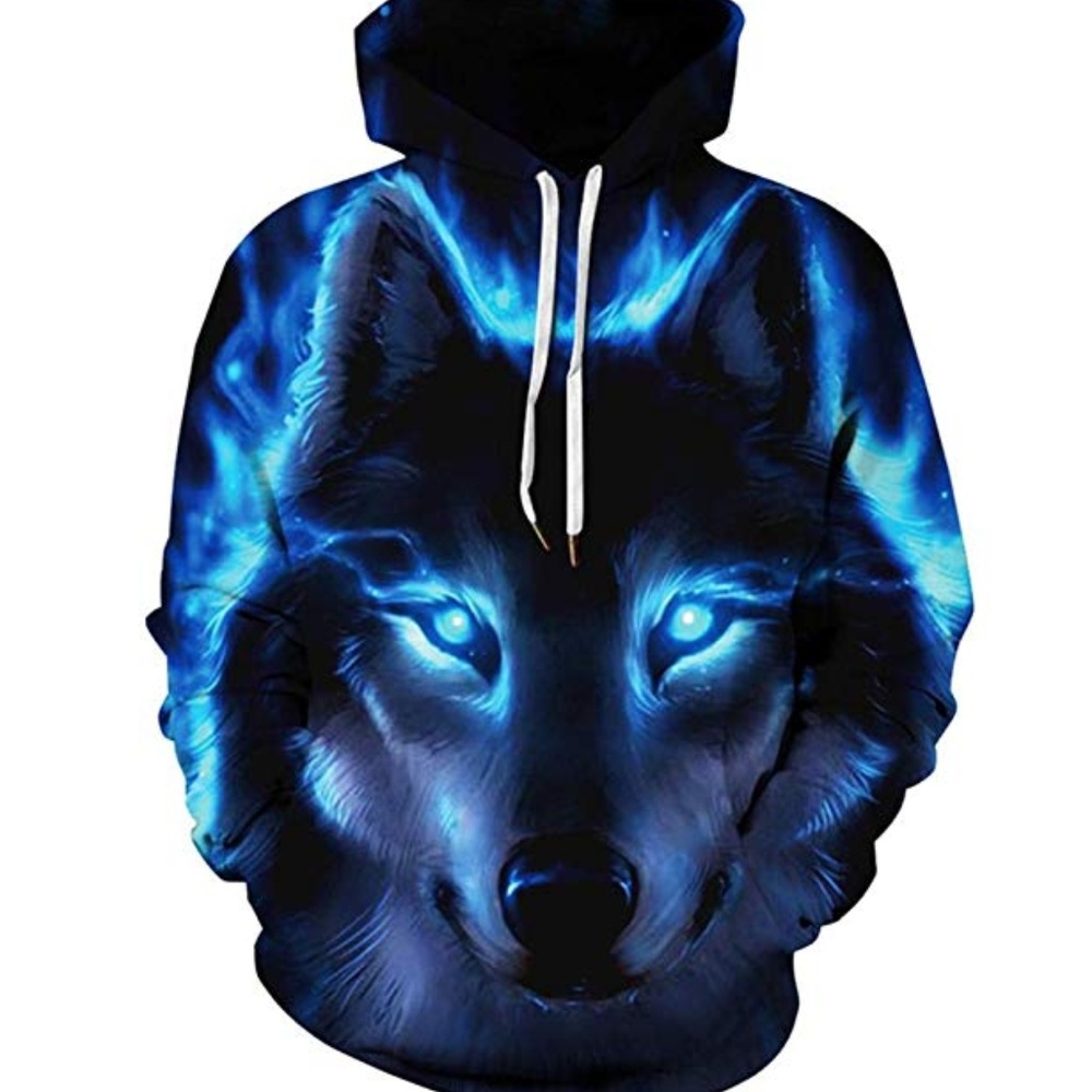 Unisex 3D Printed Hoodies